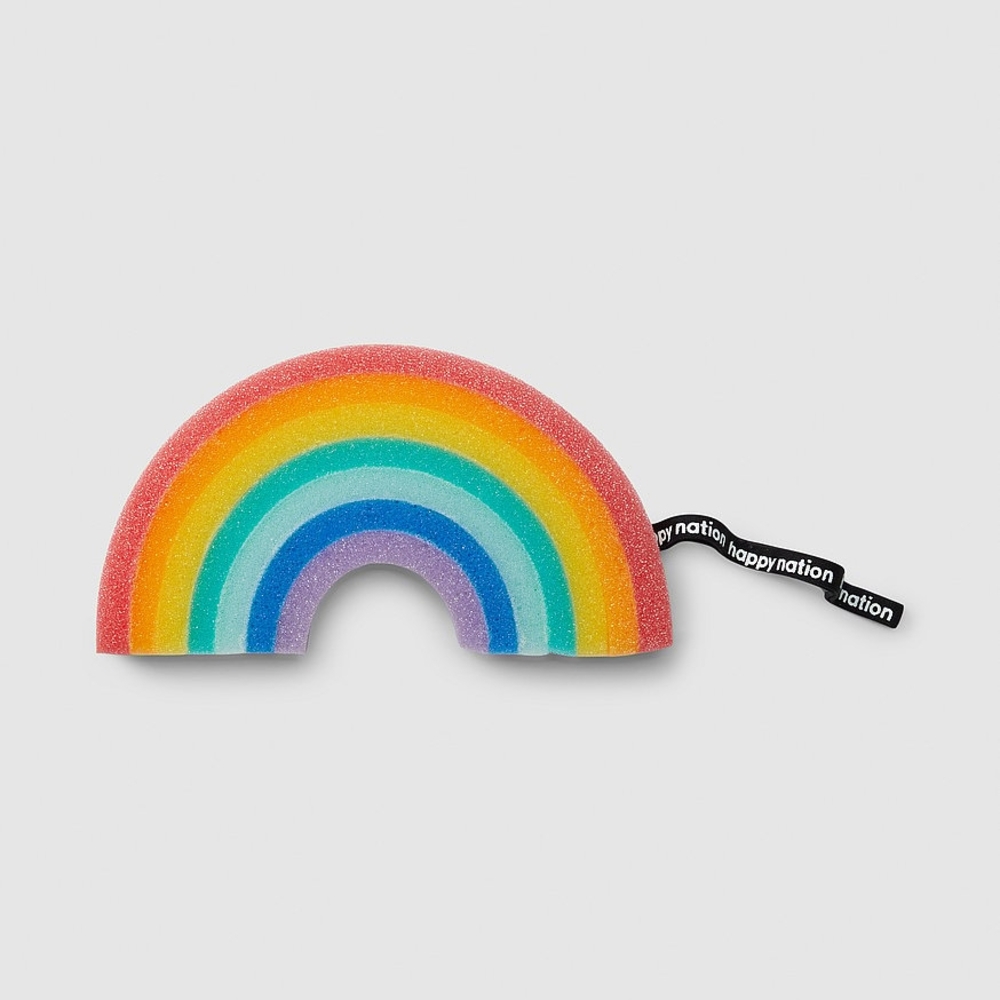 PINK Victoria's Secret Rainbow Bath Sponge NWT